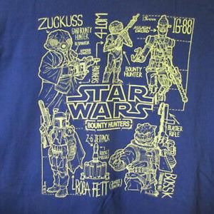 NWT Funko Pop Star Wars Bounty Hunters Graphic T-Shirt Adult Large